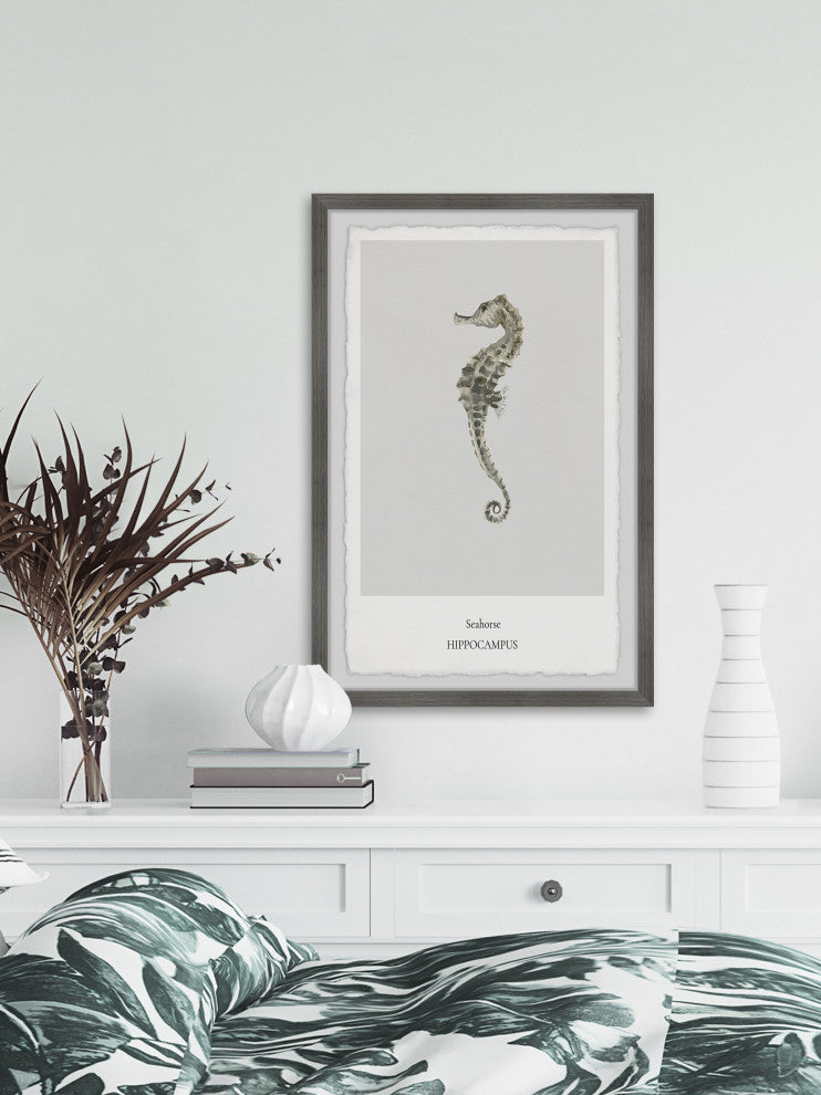 "The Hippocampus" Framed Painting Print, 8x12