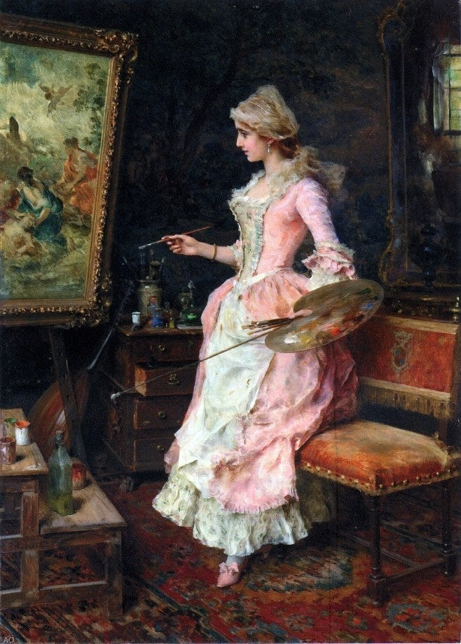 Federico Andreotti The Finishing Touches Gallery Wrap Canvas, 18"x27"