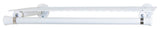 Single Shelf With Hanger, White, White