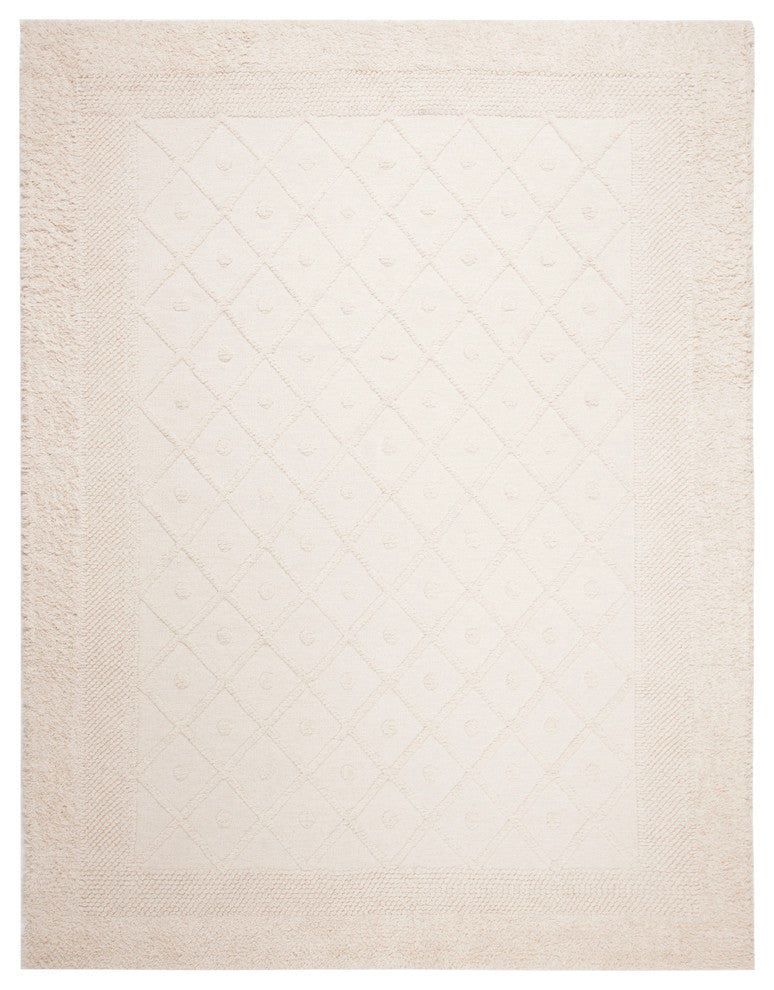 Safavieh Kenya Collection KNY952 Rug, Ivory, 9' X 12'