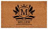Calloway Mills Imperial Doormat, 17"x29", Letter M