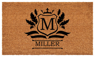 Calloway Mills Imperial Doormat, 17"x29", Letter M