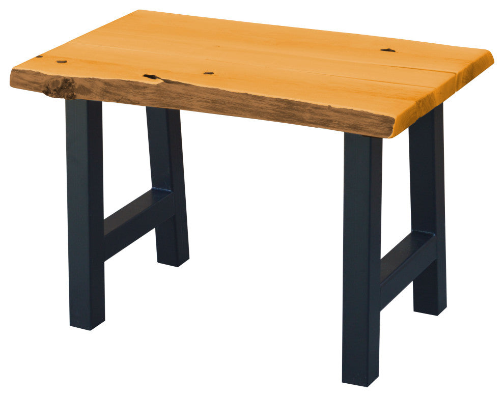 Live Edge Locust Ridgemont Table, Natural Stain, 4 Foot