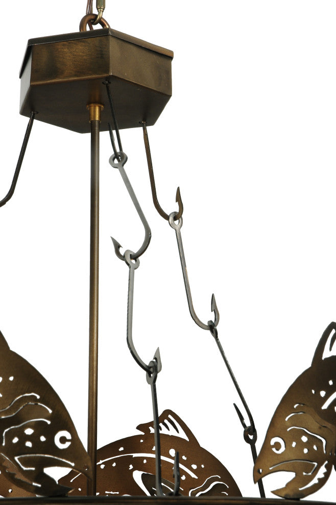 30W Catch of the Day Fishscale Inverted Pendant