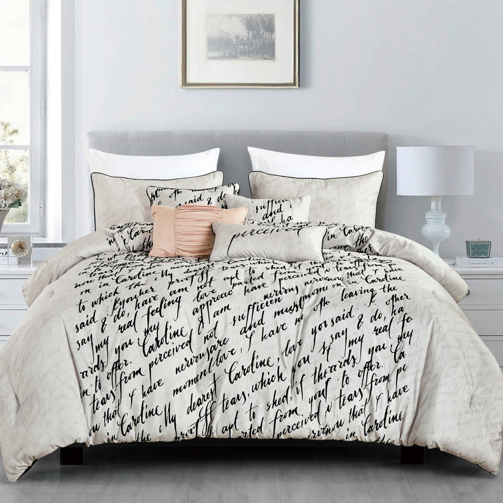 Imelda 7-Piece Comforter Set, Queen
