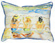 Betsy Drake Bottoms Up Beach Extra Large 20 X 24 Indoor / Outdoor Pillow
