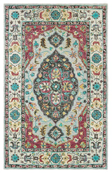 Oriental Weavers Sphinx Zahra 75504 Rug, Gray/Pink, 5'0"x8'0"