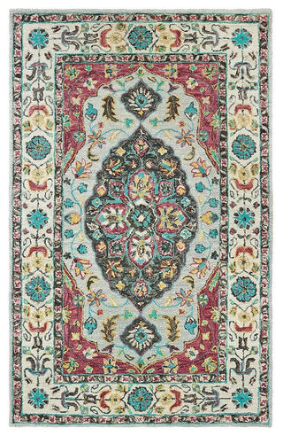 Oriental Weavers Sphinx Zahra 75504 Rug, Gray/Pink, 5'0"x8'0"