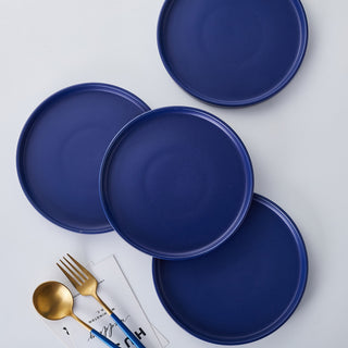 Stone Lain Cleo Stoneware 32 Piece Dinnerware Set, Blue