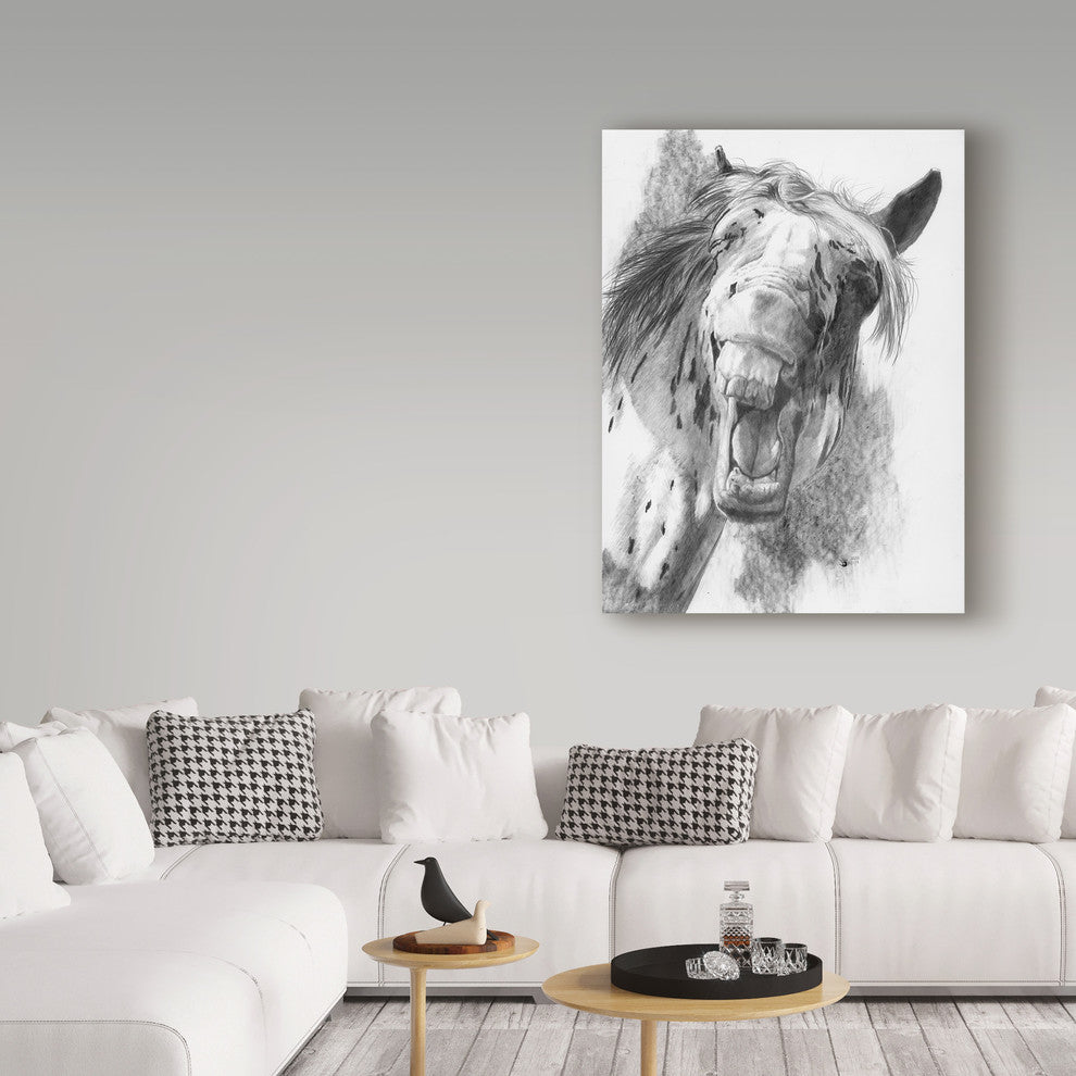 "The Critic" by Barbara Keith, Canvas Art