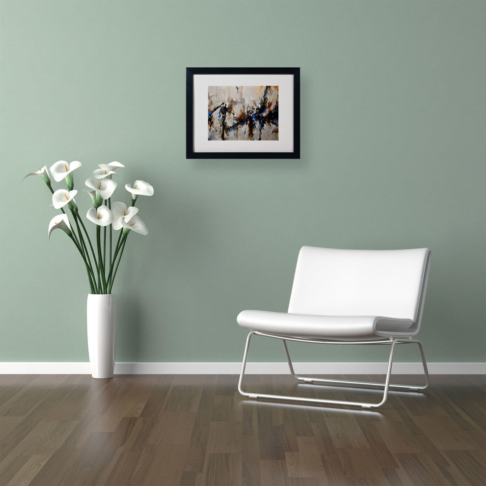 'Sands of Time III' Matted Framed Canvas Art by CH Studios
