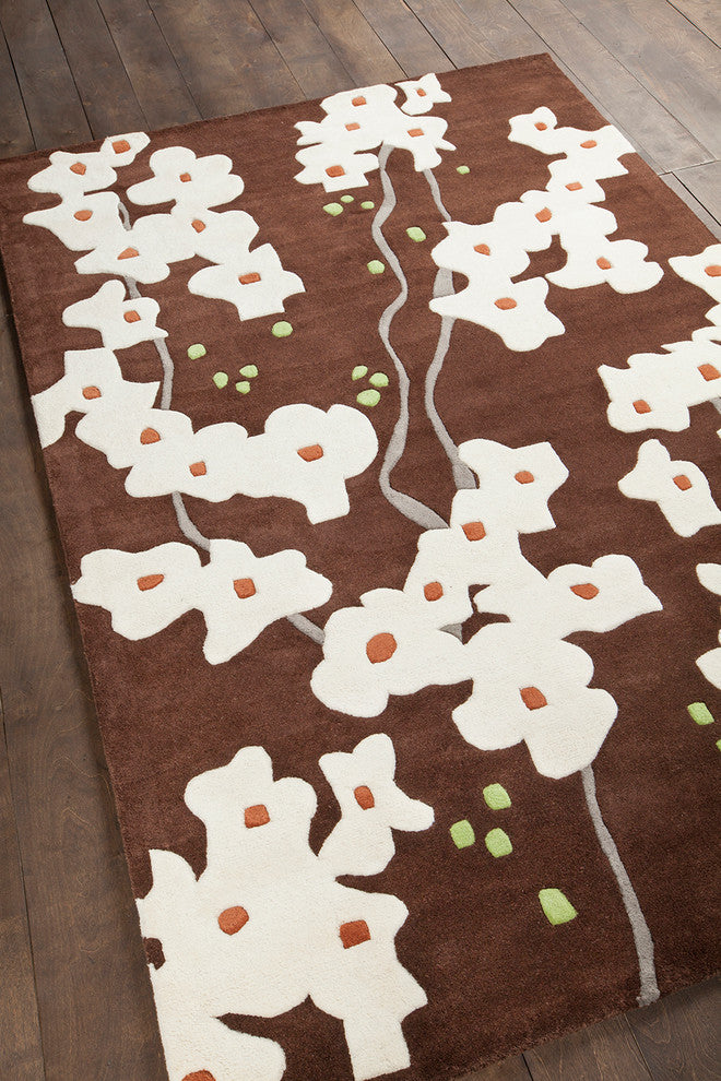 Inhabit Contemporary Area Rug, 5'x7'6"