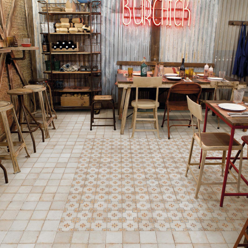 Mirambel Marron Ceramic Floor and Wall Tile