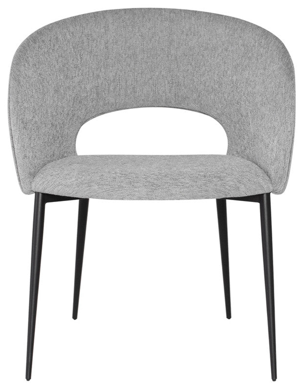 Alotti Light Grey Fabric Dining Chair