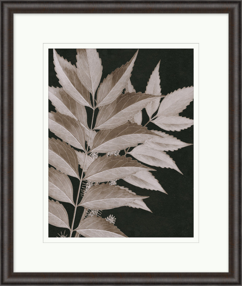 Taupe Foliage 2, Giclee Reproduction Artwork