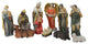 11-Piece Multicolored Resin Nativity and Epiphany Set 8"
