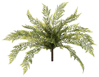 Vickerman Fq180502 18" Artificial Green Boston Fern Bush