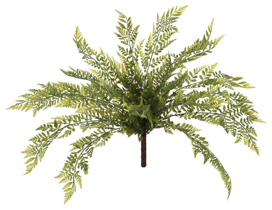 Vickerman Fq180502 18" Artificial Green Boston Fern Bush