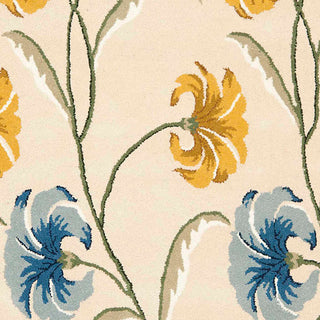 Safavieh Soho Soh767B Floral Rug, Beige/Multi, 6'0"x6'0" Square