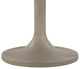 Pippa Concrete and Metal Tulip Round Dining Table