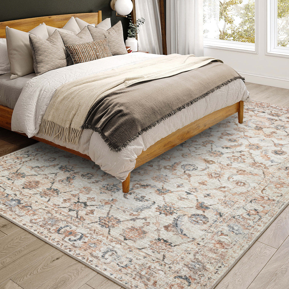 Jericho JC4 Linen 8' x 10' Rug
