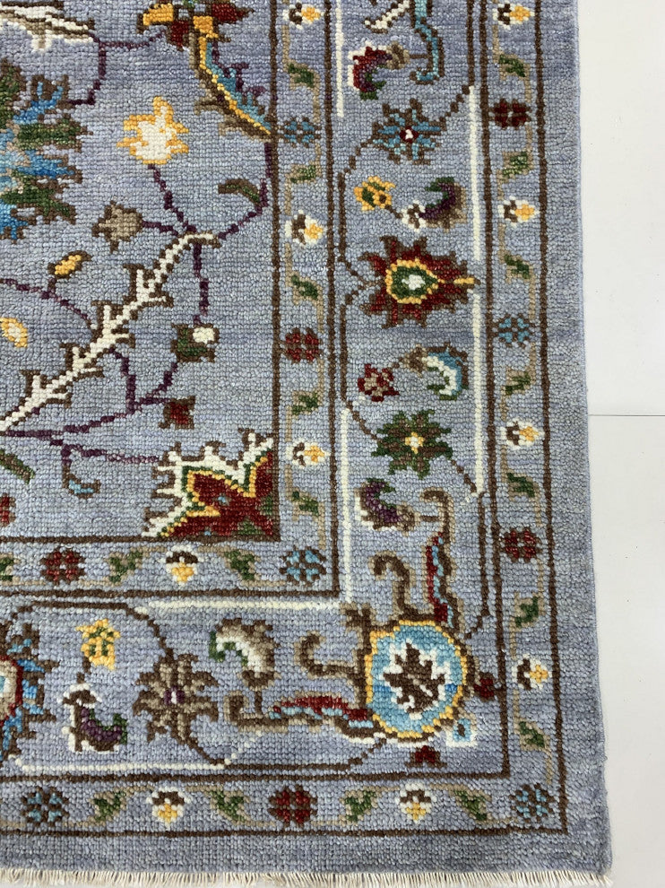 EORC Gray Hand Knotted Wool Bidjar Collection Rug, 8'x10'