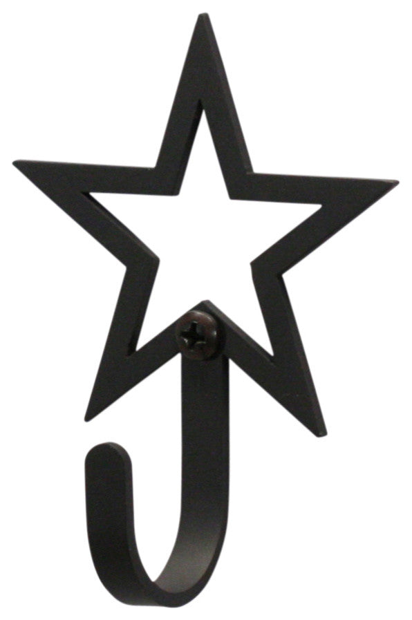 Open Star Wall Hook, Small