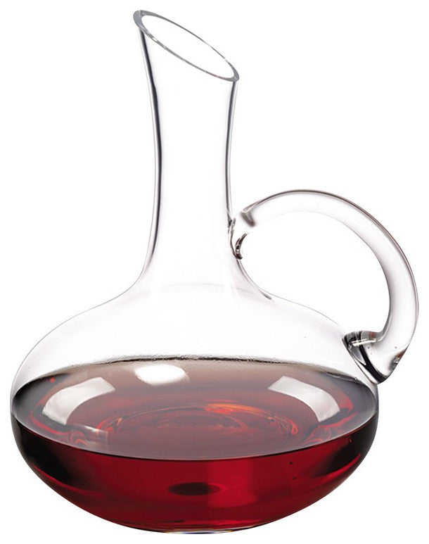 Genie Mouth Blown Lead Free Crystal Wine Carafe