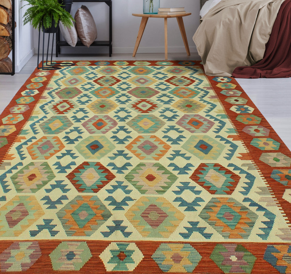 Sangat Kilim Zaland Ivory Rug