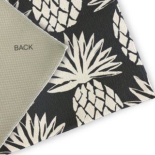 8' x 10' Pineapple Pattern Indoor/Outdoor Rug, Shark Blue