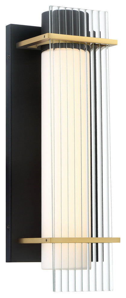 George Kovacs P1511-707-L, Midnight Gold, 1-Light LED Outdoor