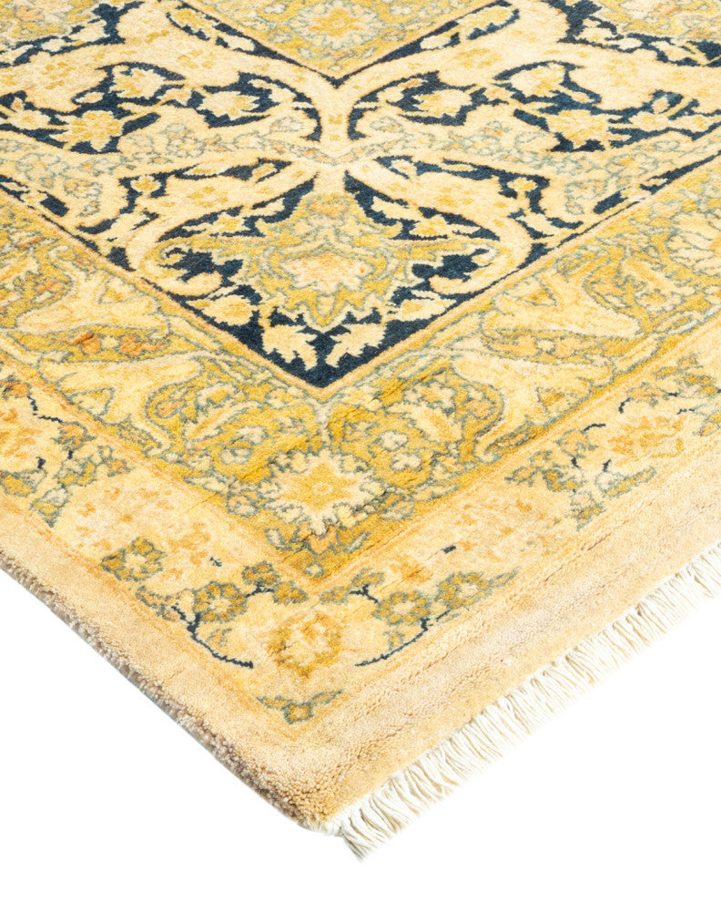 Madison, One-of-a-Kind Hand-Knotted Area Rug, Ivory, 8' 1"x10' 1"