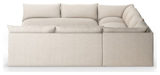 Grant Outdoor 5 Pc Sectional-Faye Sand