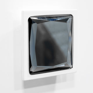 France Modern High Gloss 6-Drawer Dresser, White