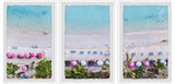 Weekend Escape Triptych, 3-Piece Set, 12x18 Panels