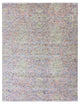 Gray Goose Oushak influence With Salt and Pepper Motif Pure Wool Rug 9'x11'10"