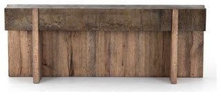 Bingham Console Table-Distressed Iron