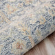 Ox Bay Vin Lex Abstract Hand-Tufted Area Rug, Slate Blue, 7'9" X 9'9"