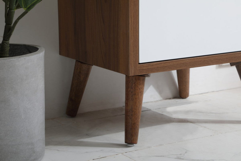 Beatrice 18" Bathroom Vanity, Matte White