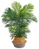 T2950 40 Areca Artificial Palm Tree in Boho Chic Handmade Planter UV Resistant