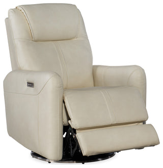 Steffen Swivel Power Recliner With Power Headrest