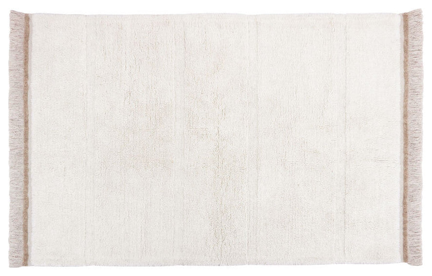 Lorena Canals Sheep of the World Woolable Area Rug Steppe | Sheep White