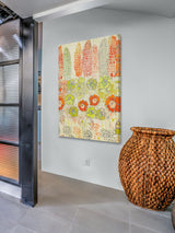"Big Orange II" Painting Print on Wrapped Canvas
