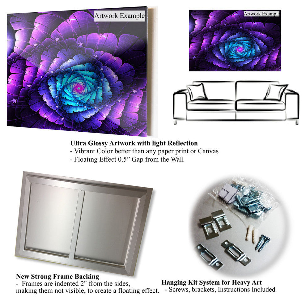 Designart Halloween Cat and Witch Hat Wall Art, 30x40, 1 Panel