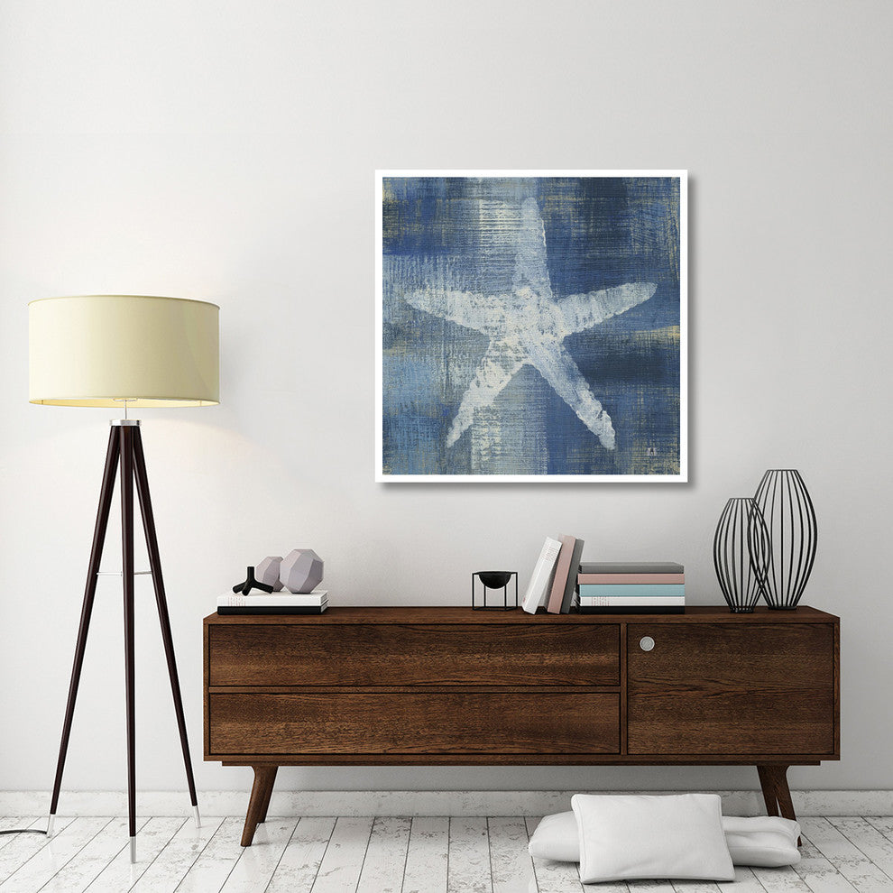 "Batik Seas II" Digital Paper Print by Studio Mousseau, 42"x42"