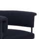 Taylor Performance Linen Dining Chair, Black