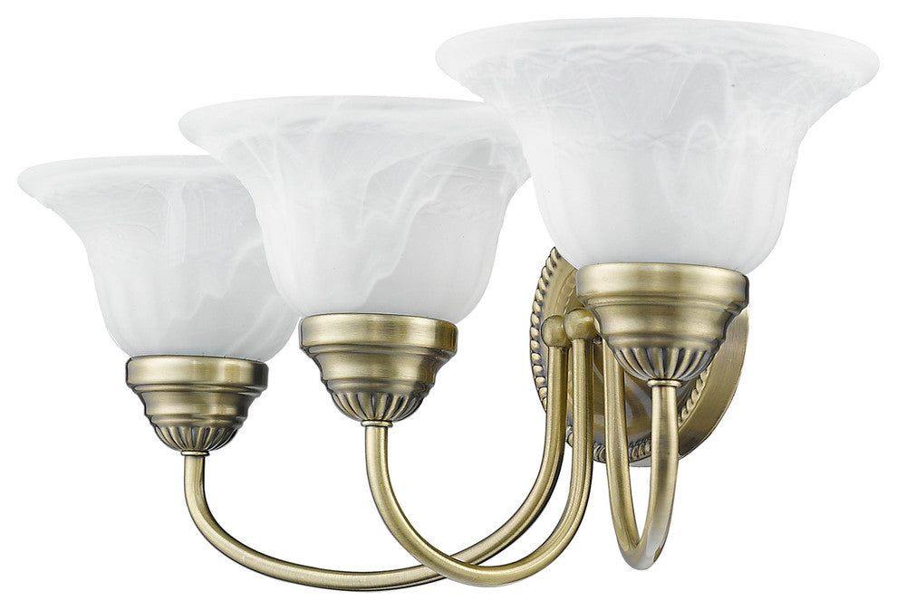 Edgemont Bath Light, Antique Brass
