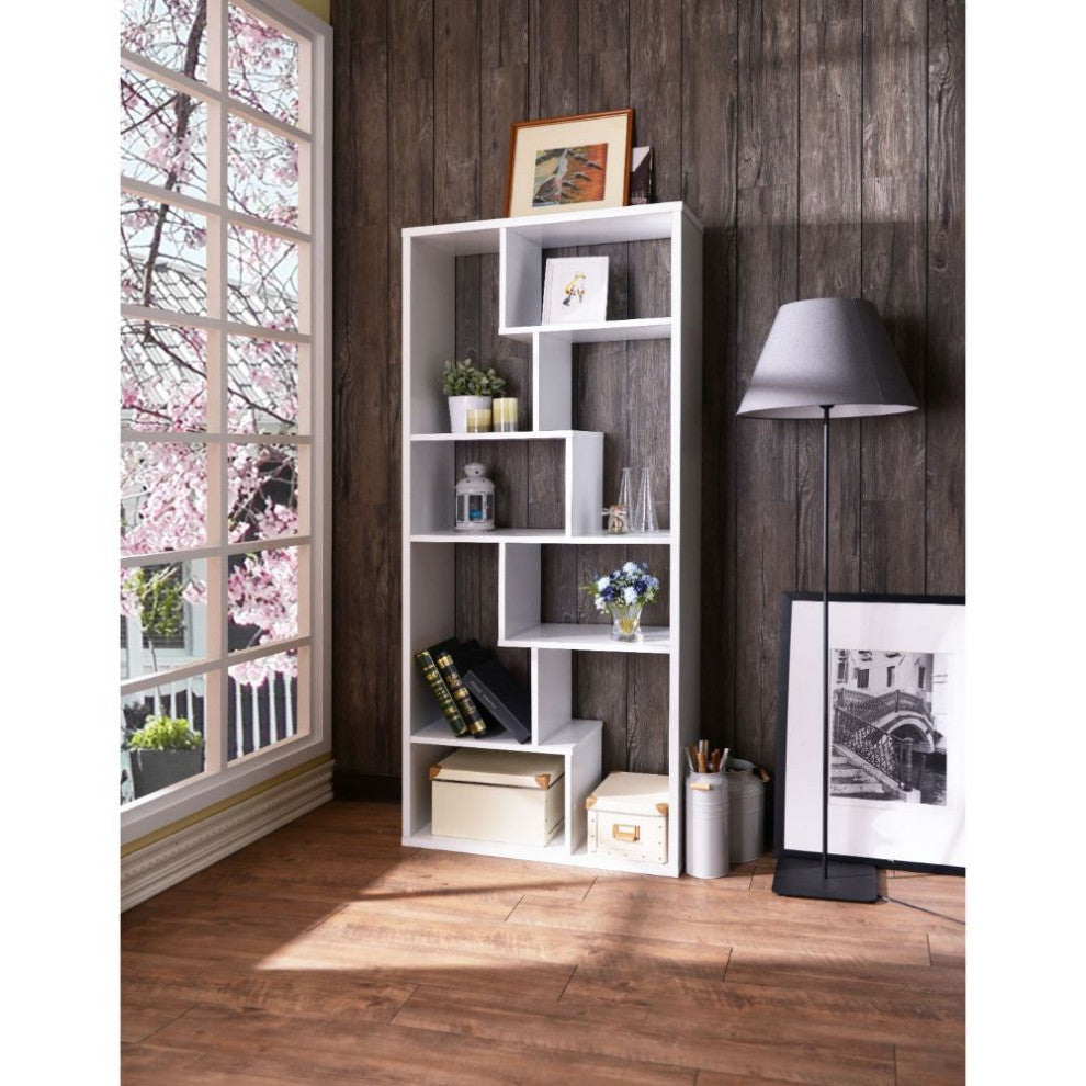 Acme Mileta II Bookshelf White