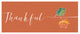 "Underlined Fall III Color" Digital Paper Print by Veronique Charron, 77"x32"