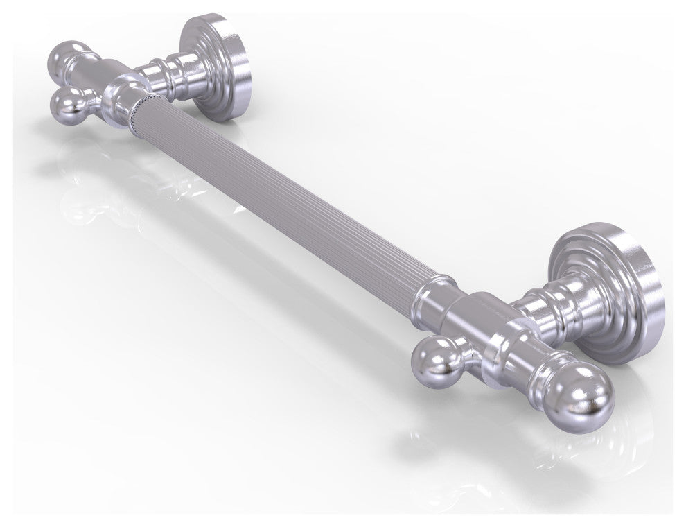 32" Grab Bar Reeded, Satin Chrome